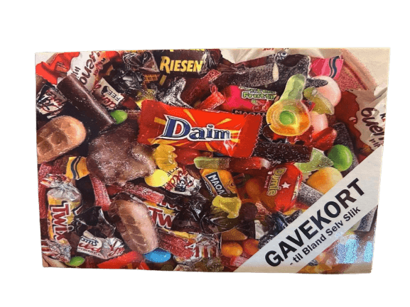Gavekort til Bland-Selv-Slik